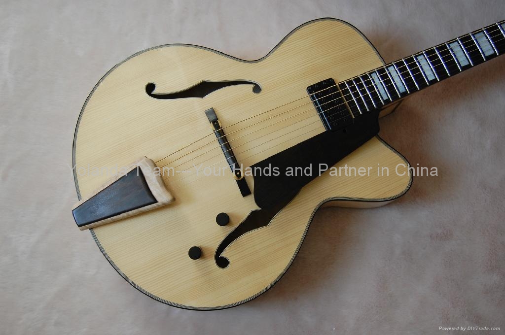 14inch cutaway Handmade jazz guitar ARCHJ880N HOTMAN (China