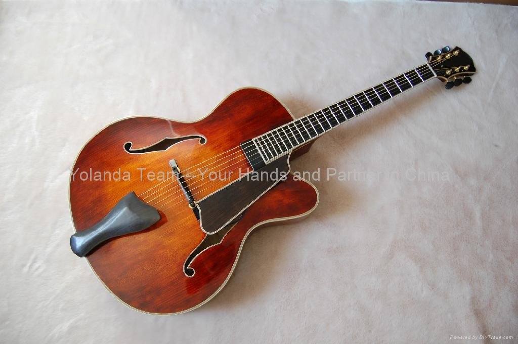 15inch cutaway Handmade jazz guitar