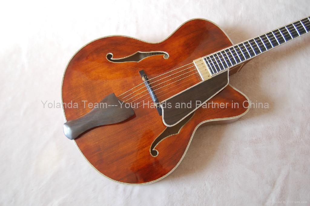 15inch cutaway Handmade jazz guitar 2