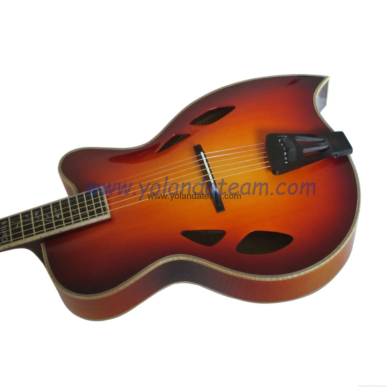 16inch teardrop style jazz guitar 3