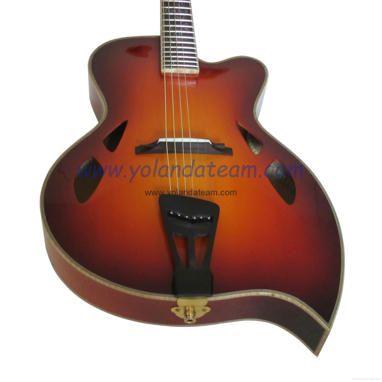 16inch teardrop style jazz guitar 5