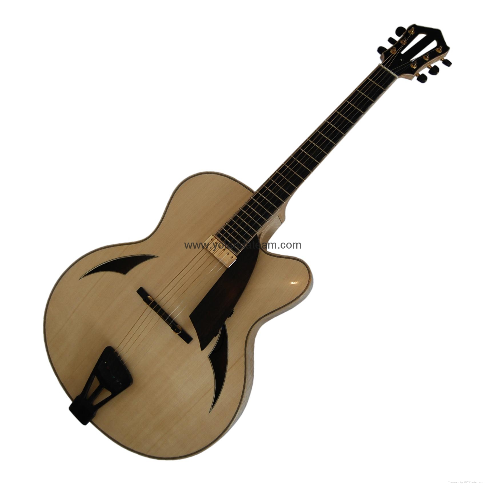 17inch handmade jazz guitar ARCHJ910N hotman (China Manufacturer