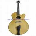 18inch handmade jazz guitar with armrest 3