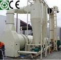 Wood sawdust drying machine