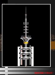 25米工艺装饰避雷塔