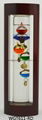 GALILEO THERMOMETER WITH BLUE WOODEN FRAME WGT611 