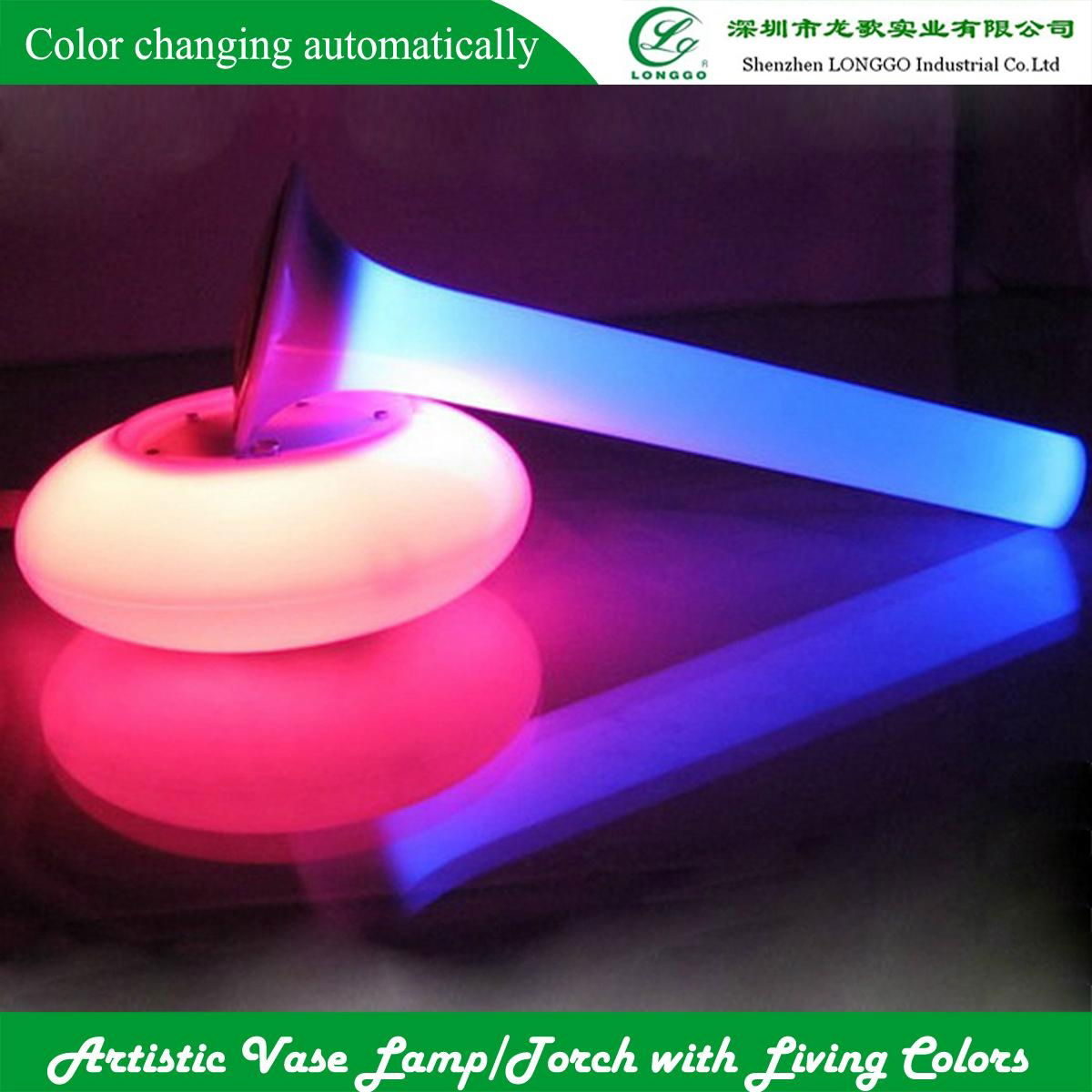 LED touch color vase ambient lighting 5