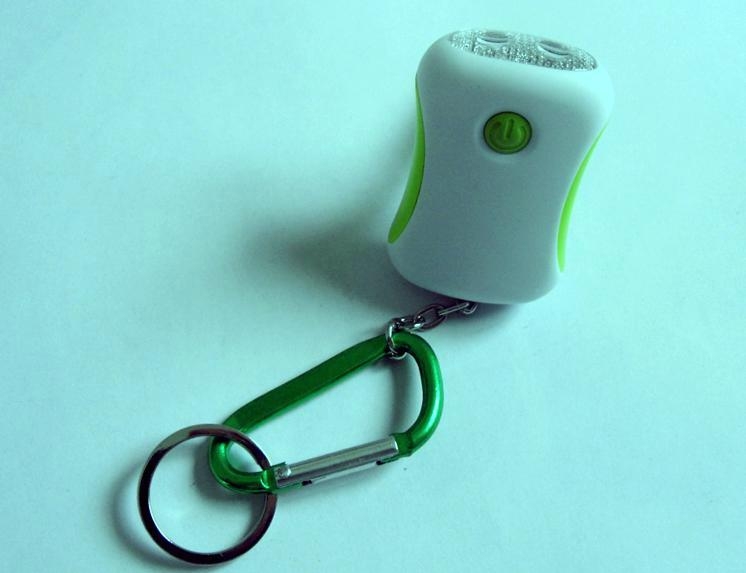 LED手搖發電迷你手電筒 2