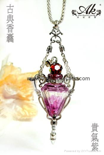 Essential oil  Perfume bottle  Pendant Necklace, Fragrance Jewelry 2