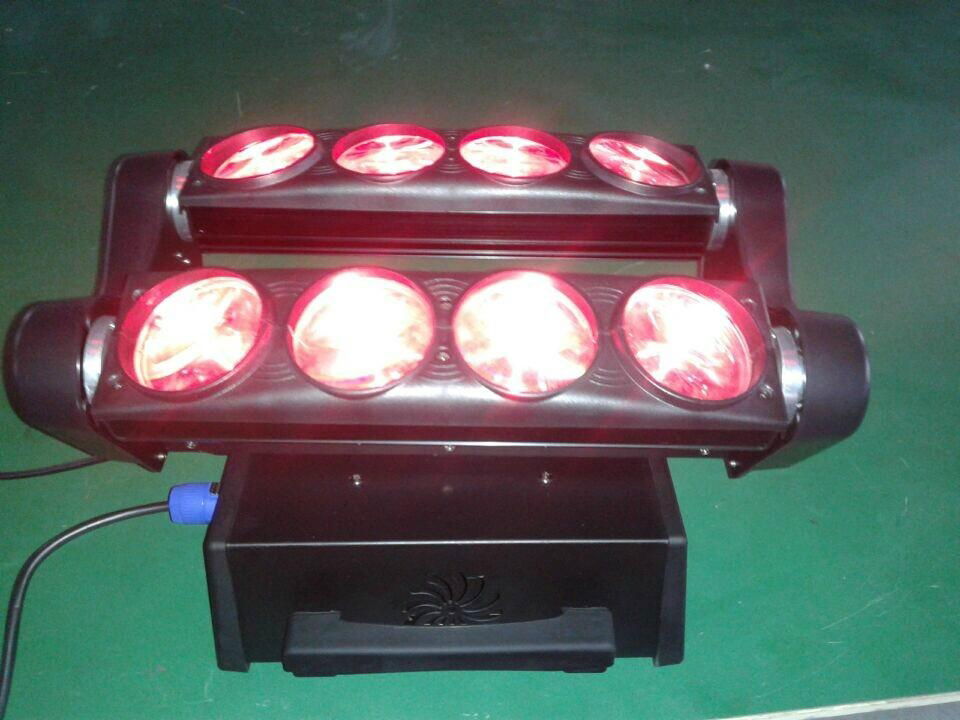 8*10w RGBW 4in1 led beam moving head led spider light