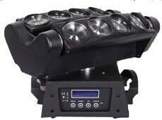 NEW Product Double Row LED Stage Light 8 Eyes 10W Spider Beam 2