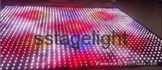 stage concert decoration LED video curtain  4