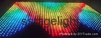 SMD LED Vision Curtain for Mobile DJ DJ decoration 7 colors 2*4m 