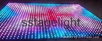 SMD LED Vision Curtain for Mobile DJ DJ decoration 7 colors 2*4m  5