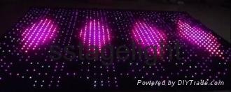 LED vision curtain stage background party decoration 3