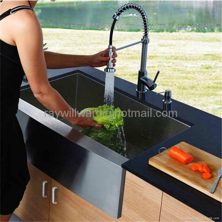 handmade 304 stainless steel kitchen sink 3