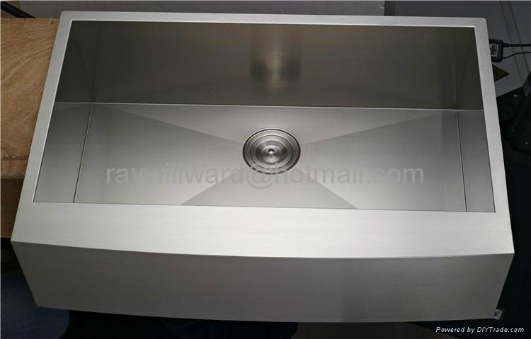 handmade 304 stainless steel kitchen sink 5