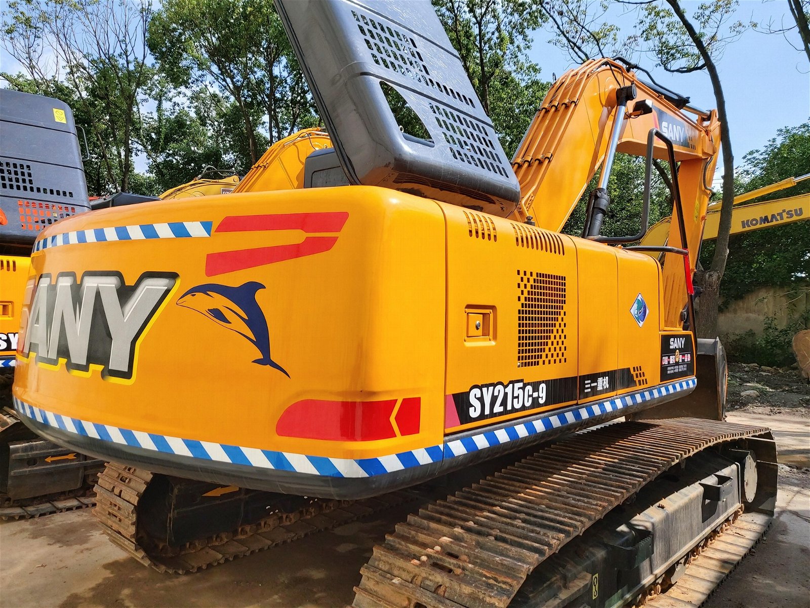 SANY SY215C-9 hydraulic excavator 4
