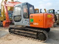 Used Hitachi EX120-5 hydraulic excavator 1