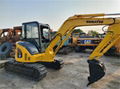 Used Komatsu PC55MR-3 Excavator 3