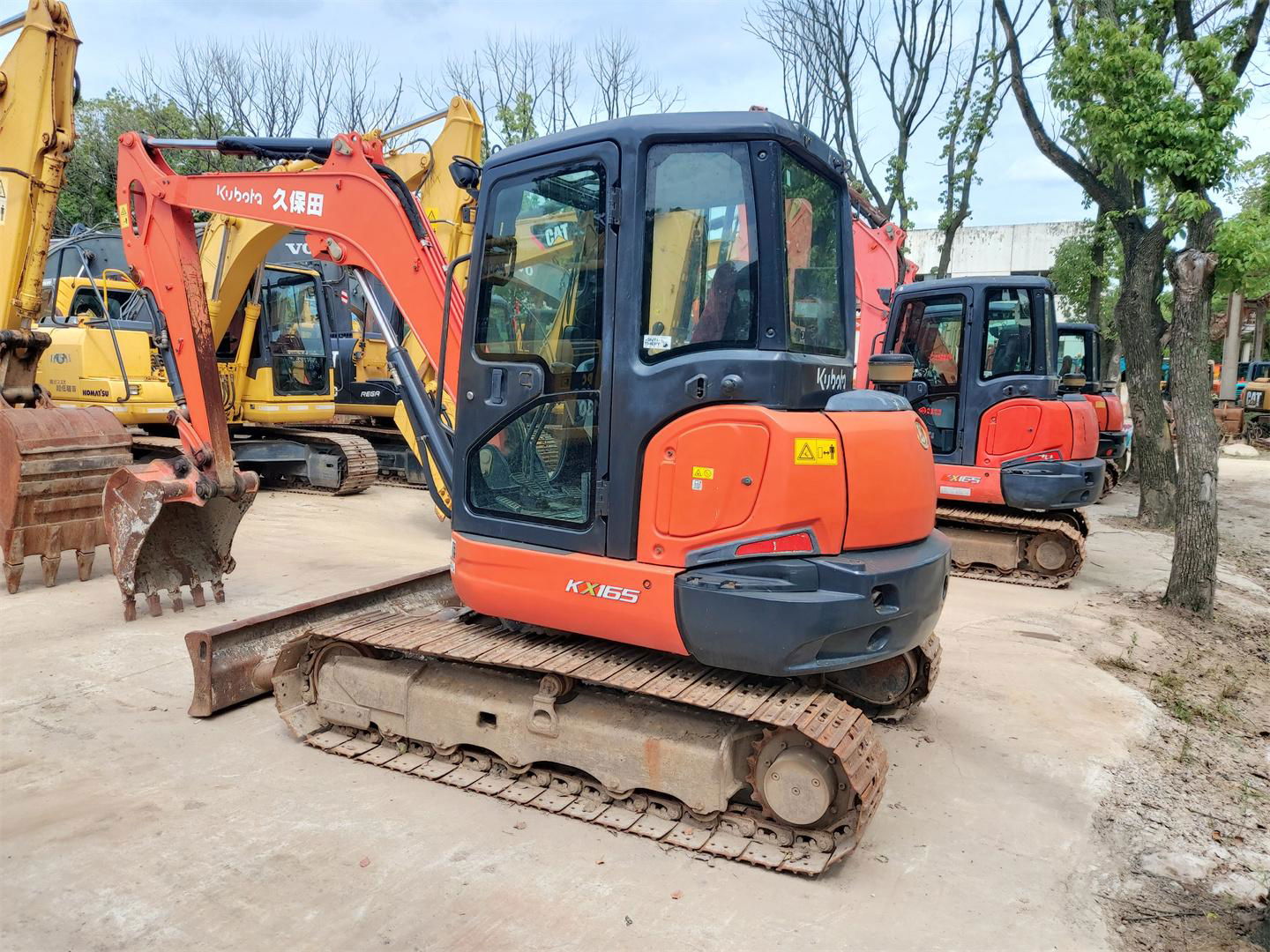 Used Kubota KX165-5(KX165-5)  6Ton Excavator 2