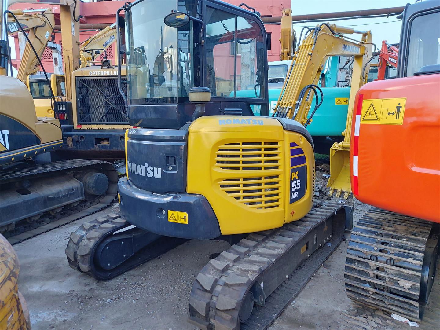 Used Komatsu PC55MR-3 Excavator 3