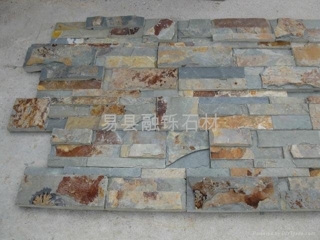 natural rusty slate wall stone panels 2