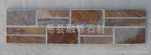 natural rusty slate wall stone panels 3