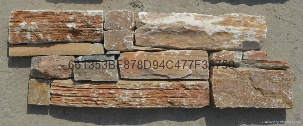 Natural stone cladding panel -- cement based