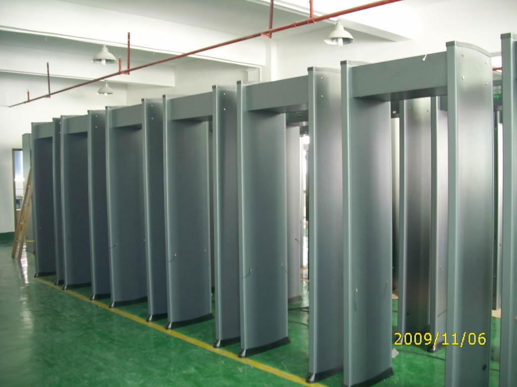 Metal detector security doors 3