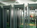 Metal detector security doors