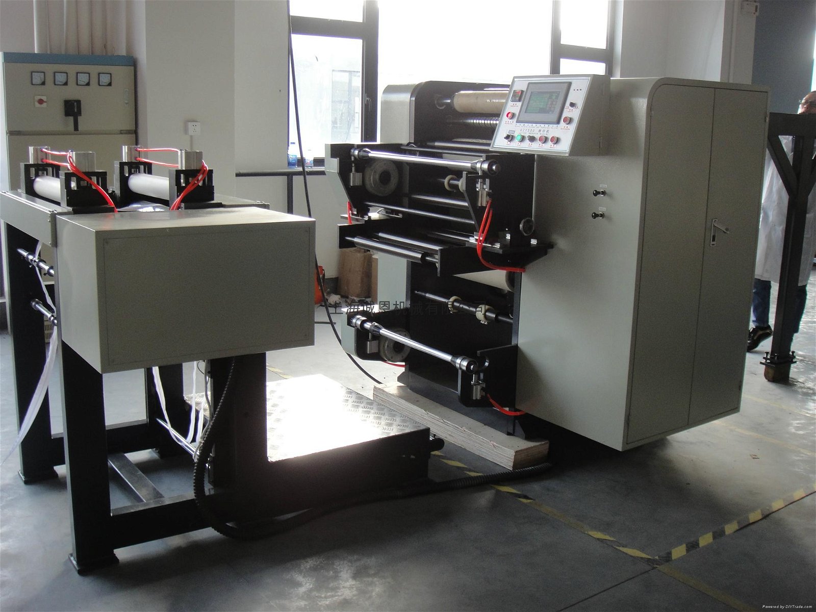 Zipper color printing machine 5
