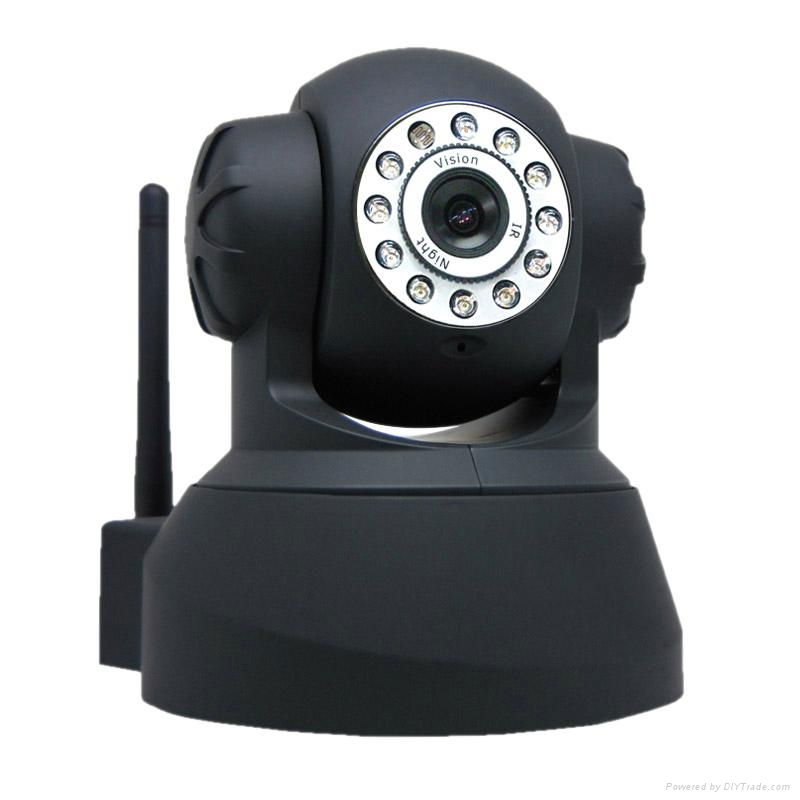 Black Genuine Wireless WiFi IP Camera Pan 541W 