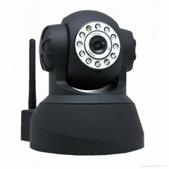 Black Genuine Wireless WiFi IP Camera