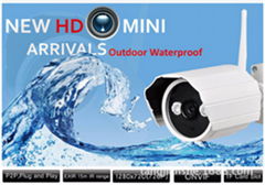 Wansview H264 P2P WIFI 720P Waterproof IP camera Outdoor Surveillance