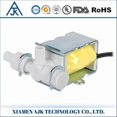 3 way 2 position Normal Close DC Mini Solenoid Air Relief Valve 