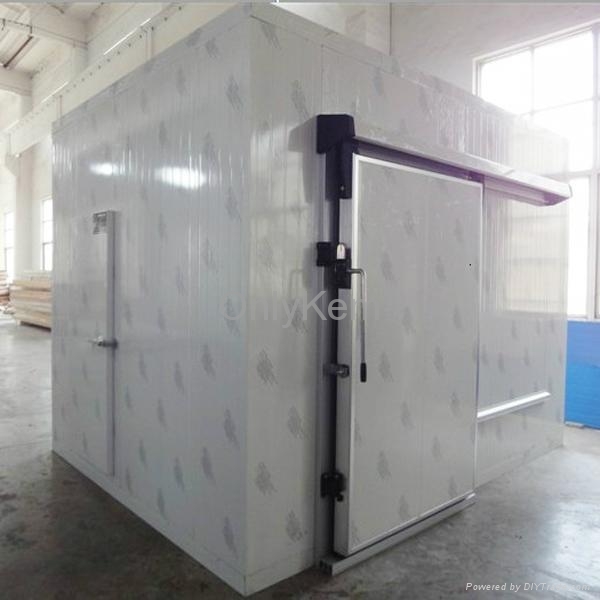 Cooling cold storage room for fresh fruits and vegetables