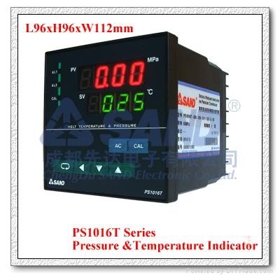 pressure and temperature indicator display(PS1016T) 2