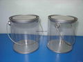 clear PVC candy pail bucket 4