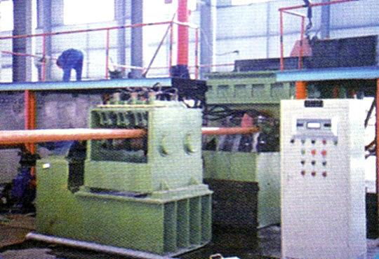 Copper bar continuous casting machine 2