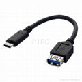 USB 3.1 Type C to USB 3.0 AF OTG cable 1