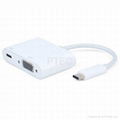 USB 3.1 Type C to VGA with Type C Charging Adapter 1