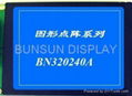 5.7 inch 320X240 dots matrix Graphics LCD Module STN COB