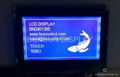 240x128 Graphics LCD module STN LCD displa with Touch Panel T6963 1