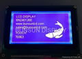 240x128 Graphics LCD module STN LCD displa with Touch Panel T6963 2