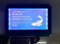 240x128 Graphics LCD module STN LCD displa with Touch Panel T6963 5