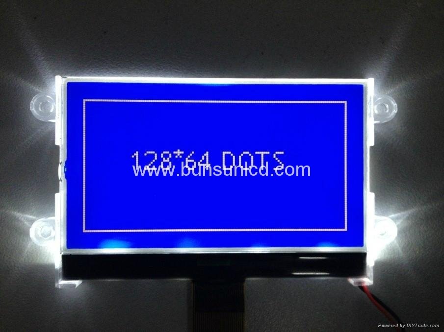 128x64 COG STN Graphics LCD display Module