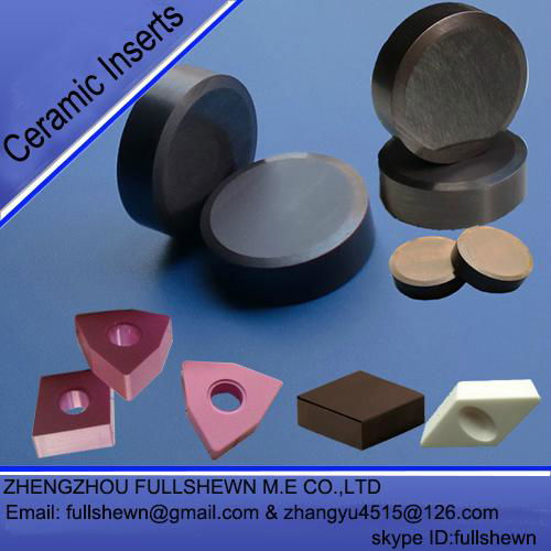 Ceramic inserts, Ceramic tools for metalworking Standard FST (China