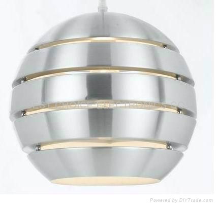 两层圆球铝吊灯,有大小两种规格