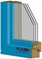 HUASIN华兴铝包木门窗HC98系列隐藏式暗水结构